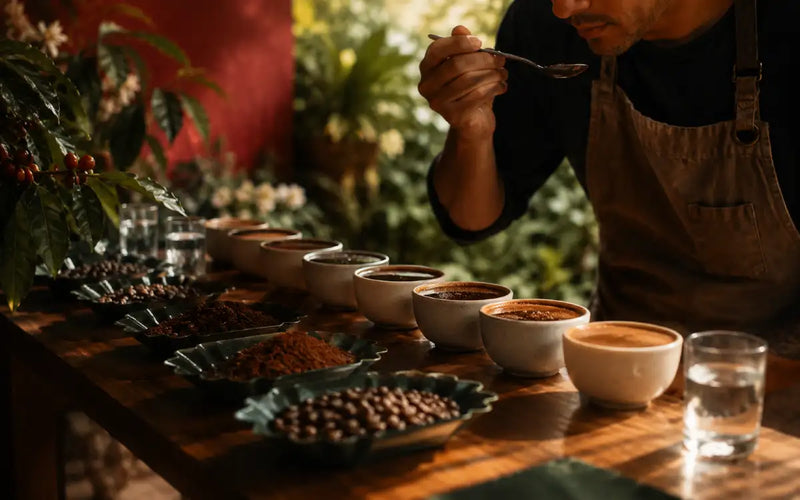 Coffee tasting: a journey through the perception of flavor